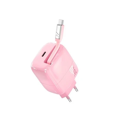 Desktop Charger nrog Retractable Cable